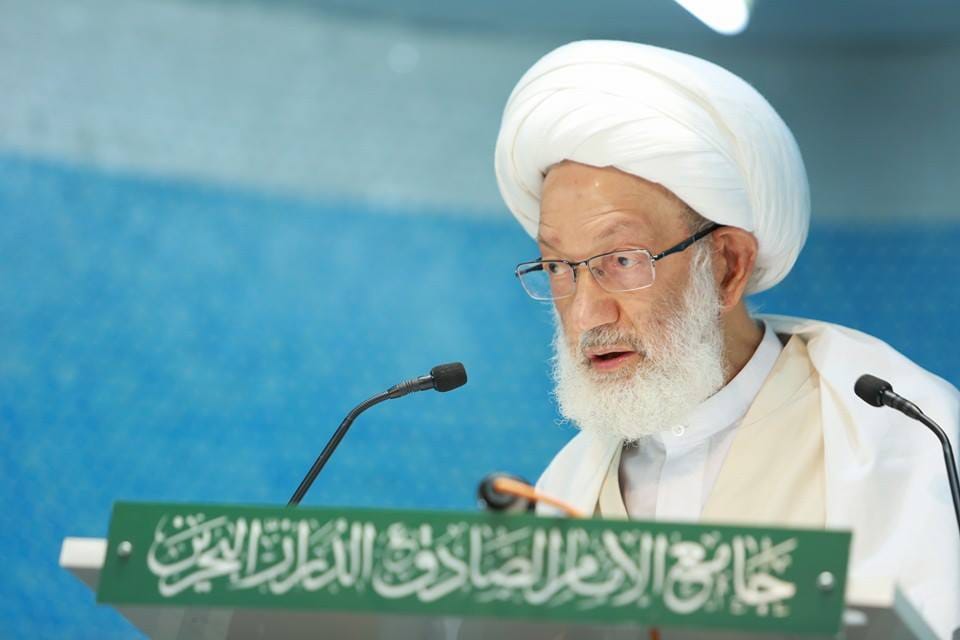 Highest Bahraini religious figure calls on UN and int’l community to protect the Shia in Bahrain from sectarian persecution