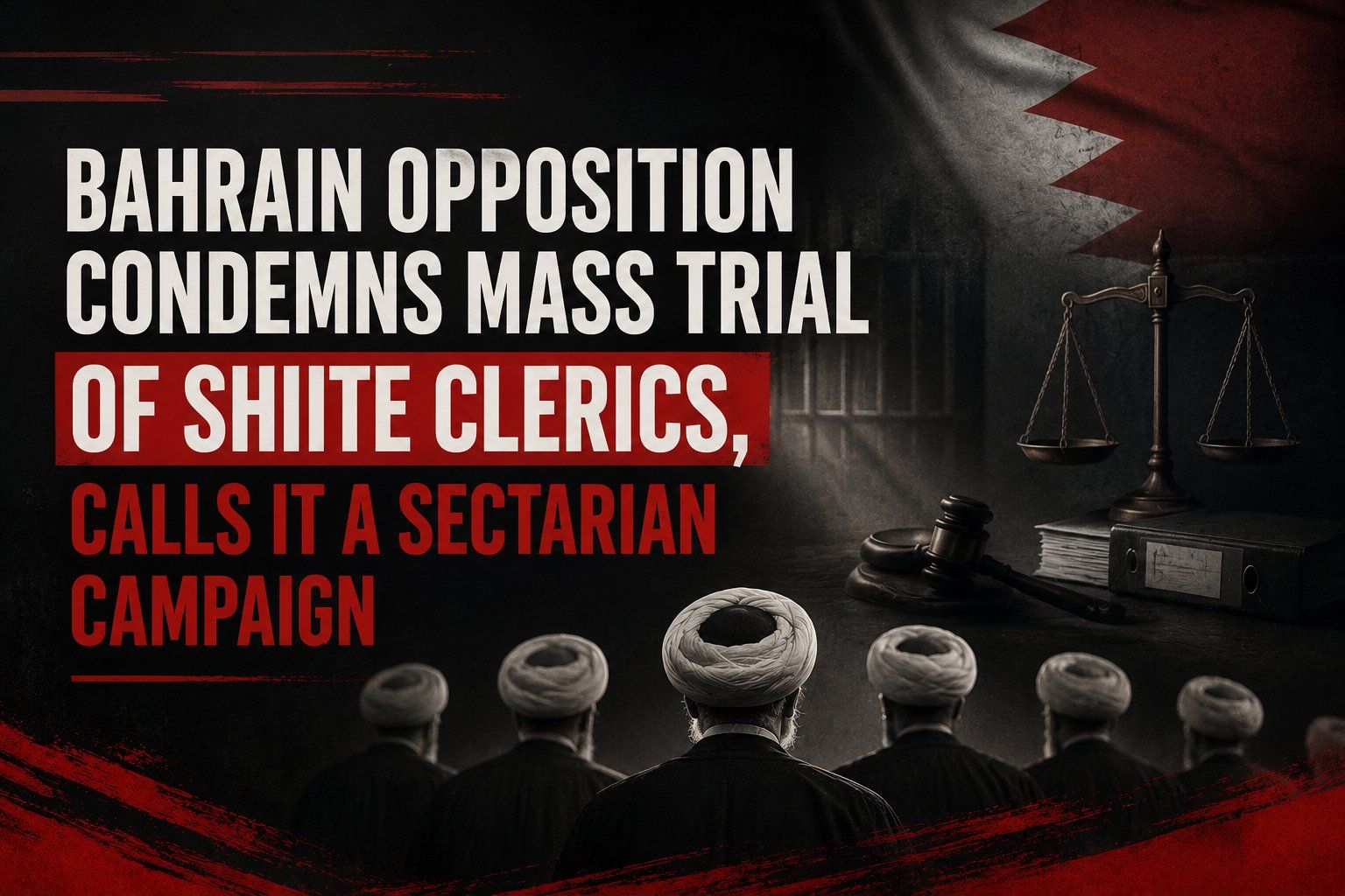 Bahrain Opposition Condemns Mass Trial of Shiite Clerics, Calls It a Sectarian Campaign