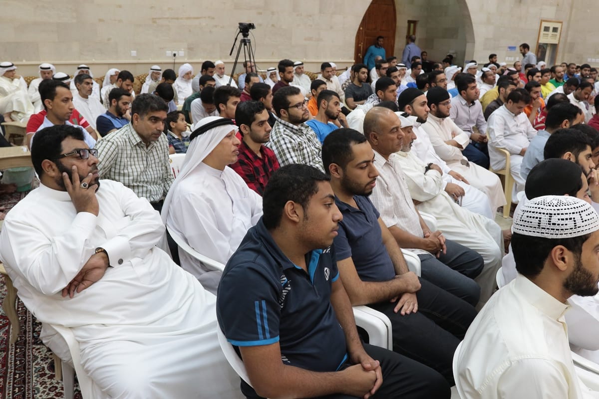 تغطية مصورة : كلمة سماحة آية الله قاسم بمأتم المرخ بعنوان “شهر الله .. ربيع الروح”